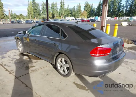 2014 Volkswagen Passat 1.8T Wolfsburg Edition from USA, damaged, VIN 1VWAS7A37EC024038